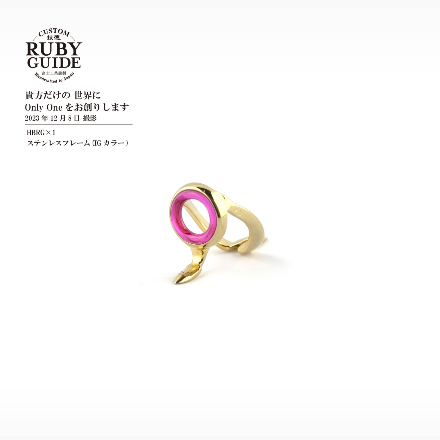 Fuji T2-RVRG3061 RUBY-Ring ルビーガイドセット FUJI ルビーガイド RV